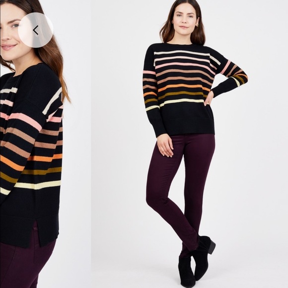 Summer & Sage Stripe Sweater - Picture 3 of 3